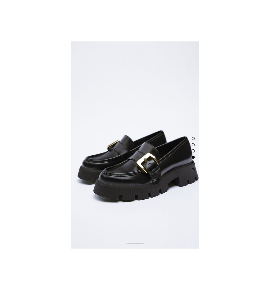Mocasín suela track zara