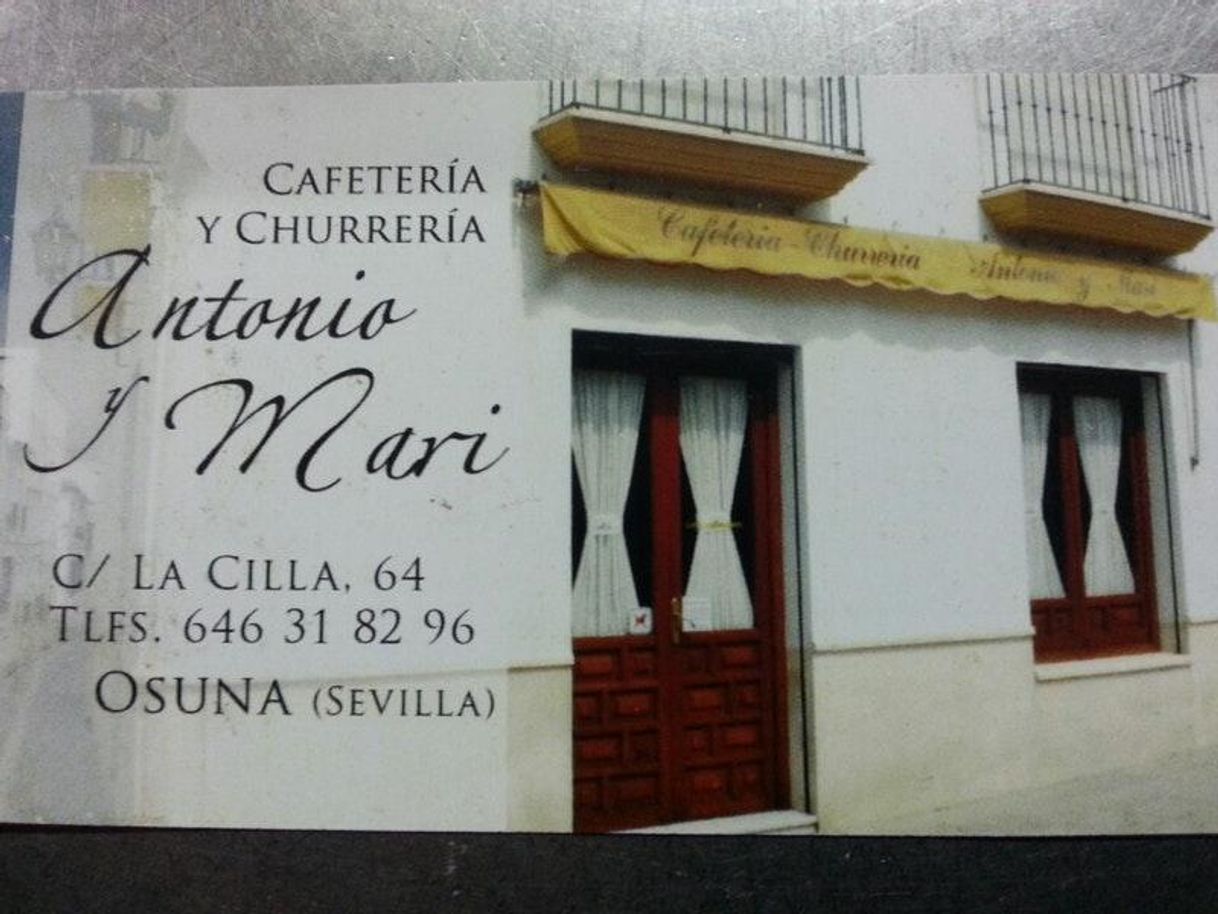 Restaurantes CAF. CHURRERÍA ANTONIO Y MARI (ANTIGUO BAR OJEDA)