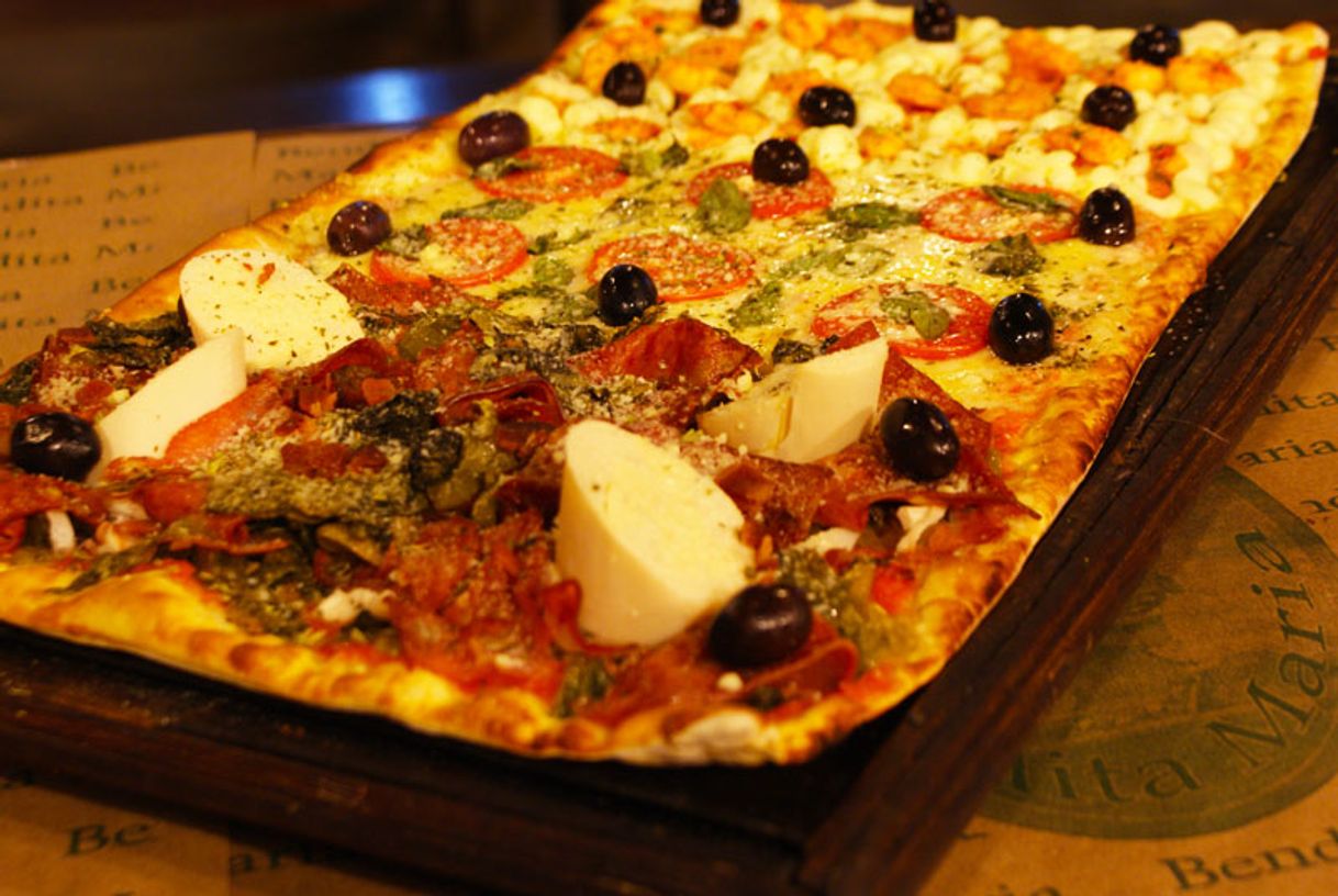 Restaurants Bendita Maria Pizza por Metro