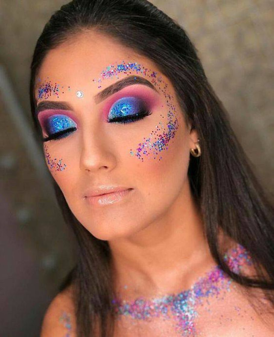 Fashion Maquiagem Carnaval 💙