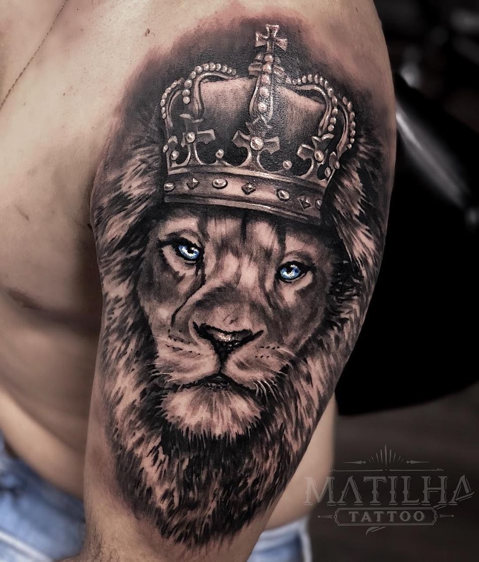 Moda Tatoo Leão 