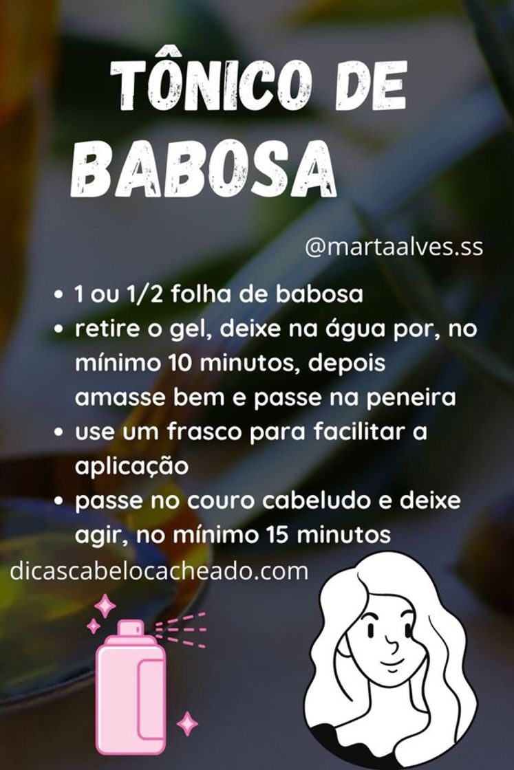 Moda Tônico babosa