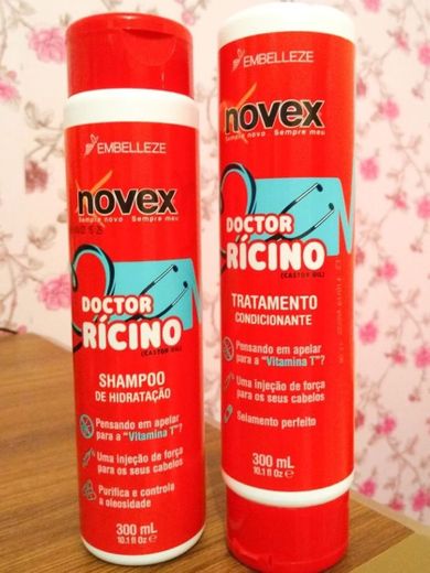 Kit shampoo e condicionador novex 