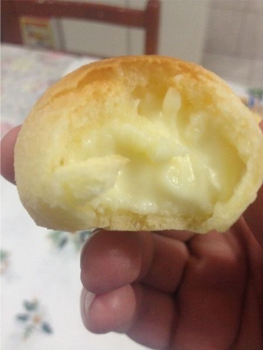 Fashion Pão de queijo recheado com queijo 