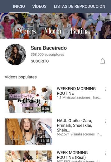 Sara Baceiredo - YouTube