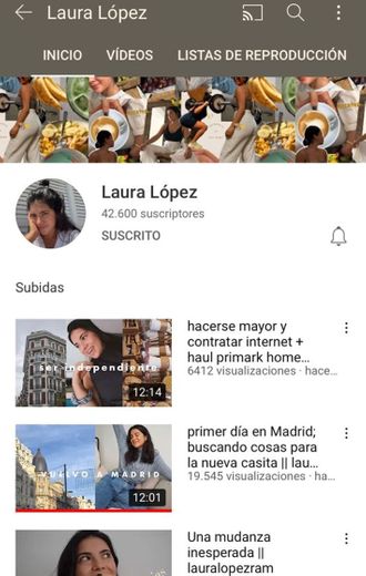 Laura López - YouTube