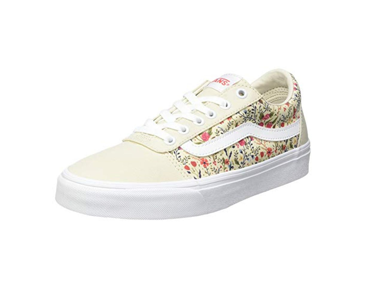Social Vans Ward Canvas, Zapatillas Mujer, Ditzy Floral Turtledove
