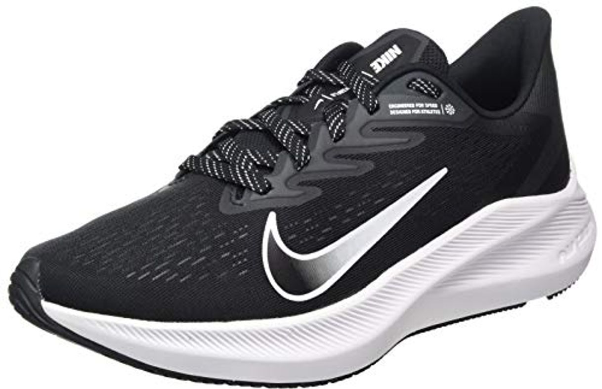 Belleza NIKE Zoom Winflo 7, Running Shoe Hombre, Black