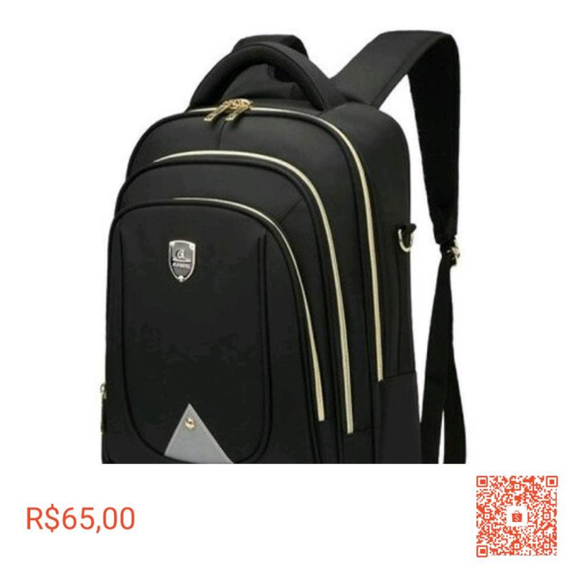 Fashion Confira Mochila Feminina Masculina Impermeável Laptop Trabal