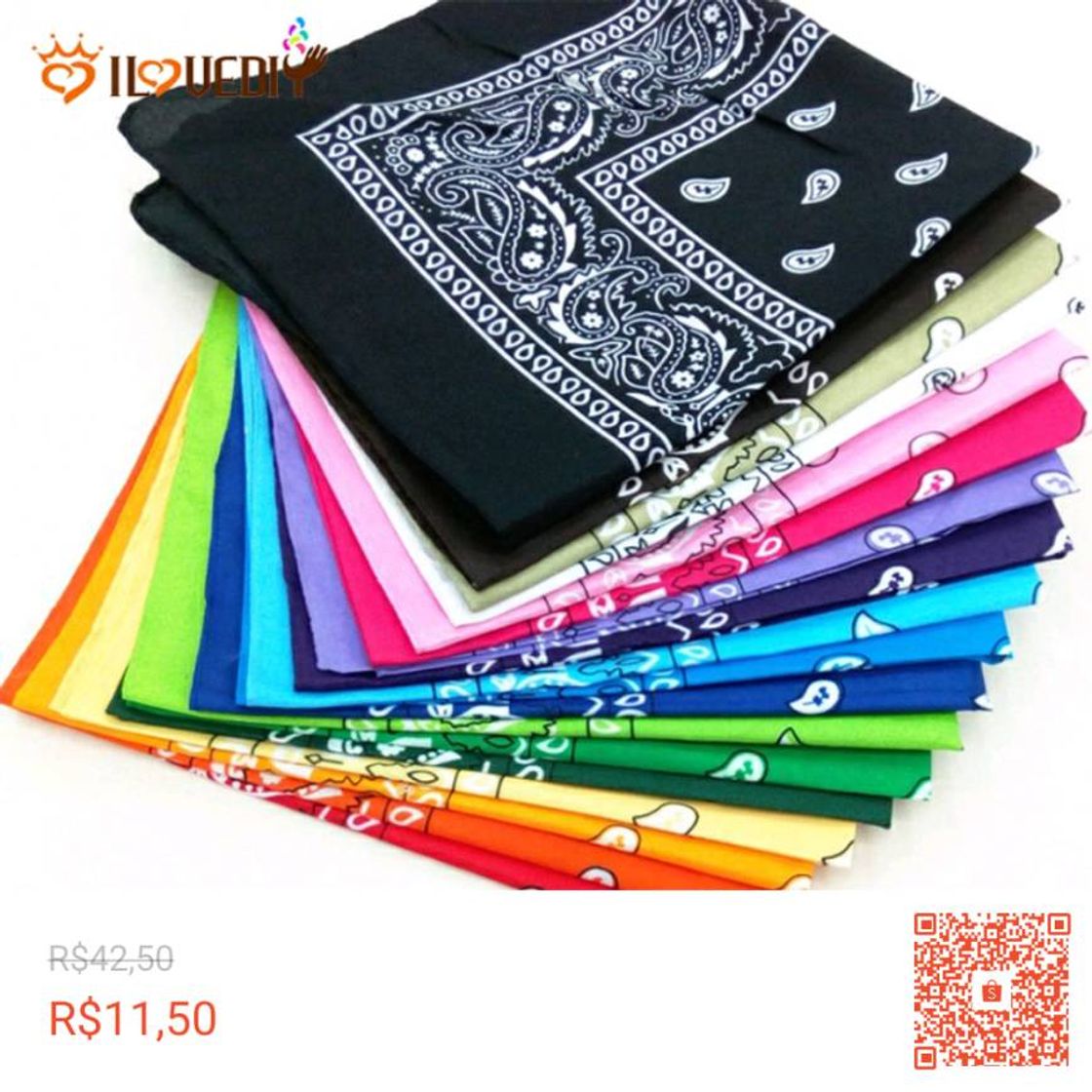 Fashion Bandanas para o cabelo 