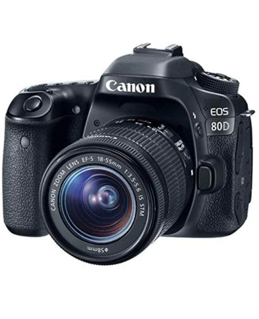 Moda Canon EOS 80D Digital SLR Camera with 18-55 mm