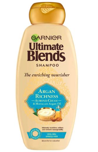 Garnier Ultimate Blends Argan Oil & Almond Cream Shampoo 