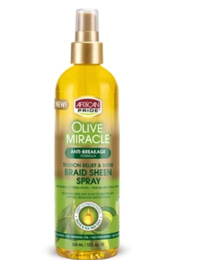 Olive miracle anti breakage braid sheen 