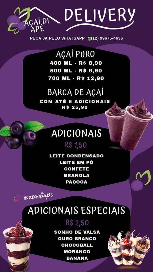 Restaurants Açaí di Apê