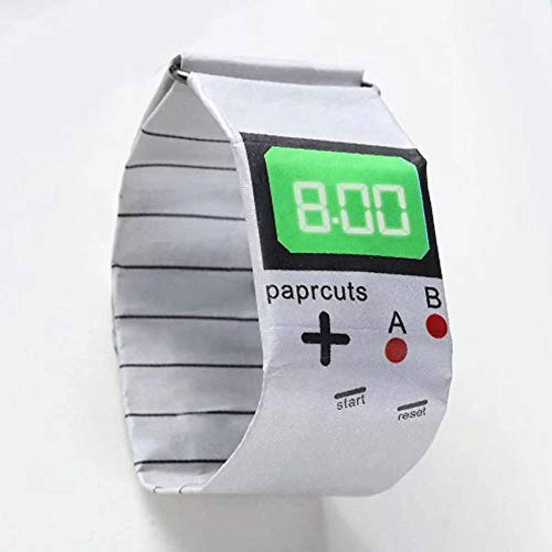 Moda ZSLLO Reloj LED Creativo Hombres Mujeres Impermeable Tyvek Correa de Papel Relojes