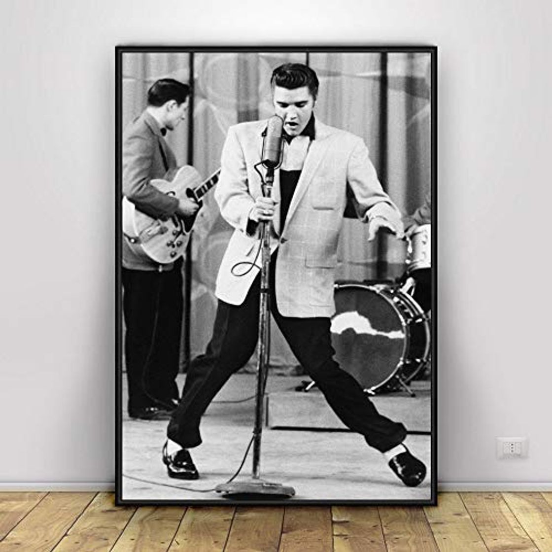 Product Impresión De La Lona Impresión En Lienzo del Arte Elvis Presley Cantante