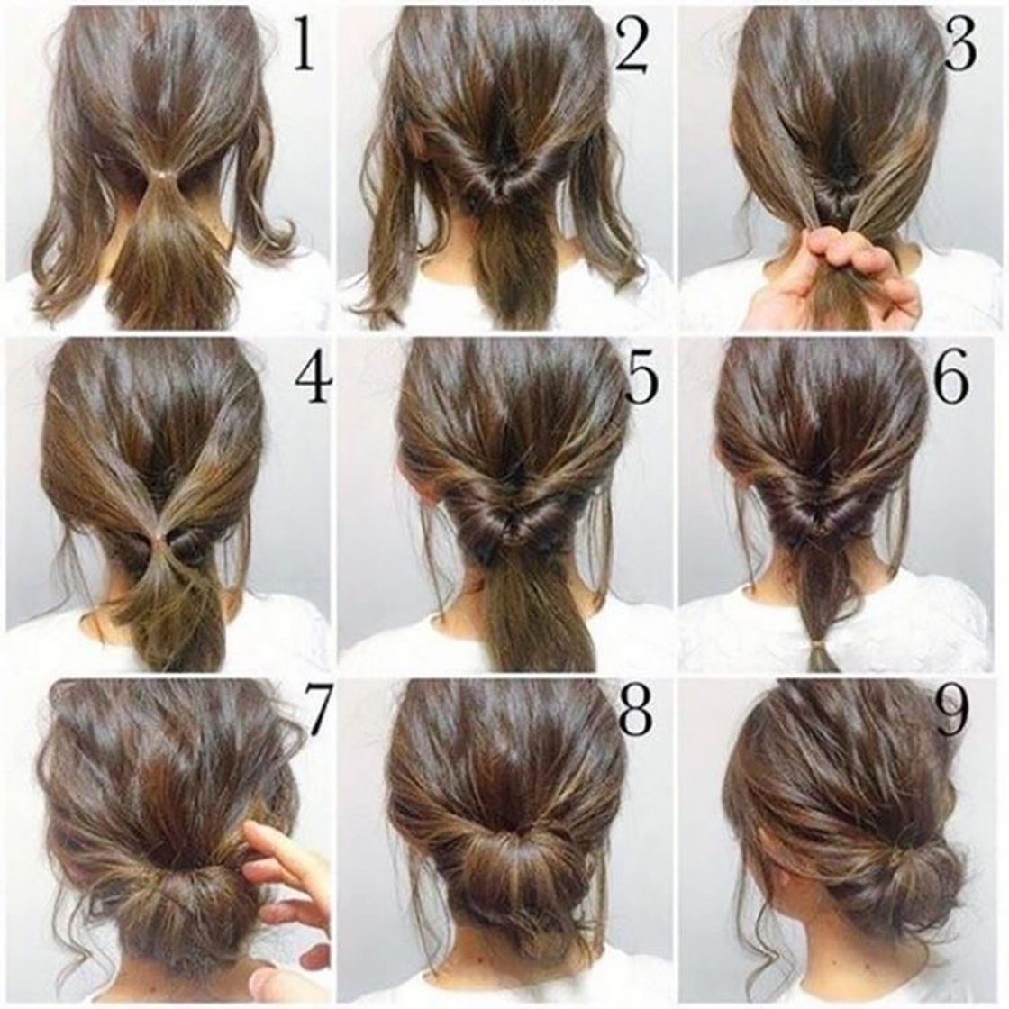 Moda Penteado romântico