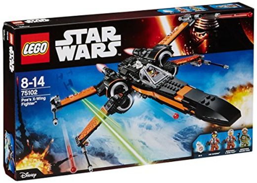 LEGO Star Wars - Poe's X-Wing Fighter, Juguete de Construcción de Nave