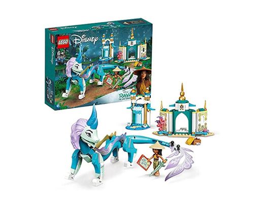 LEGO 43184 Disney Raya y el Dragón Sisu Juguete de la película Raya and The Last Dragon, para Niñas y Niños de