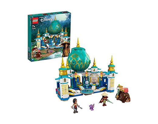 LEGO 43181 Disney Princesa Raya y el Palacio Corazón Castillo de Juguete con Mini Muñecas Namaari