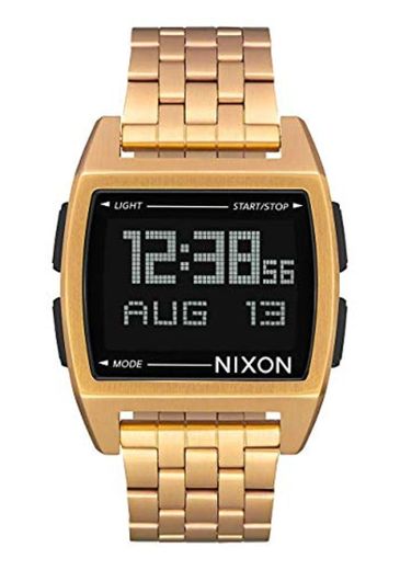 Nixon Reloj Unisex Adultos de Digital con Correa en Acero Inoxidable A1107-502-00