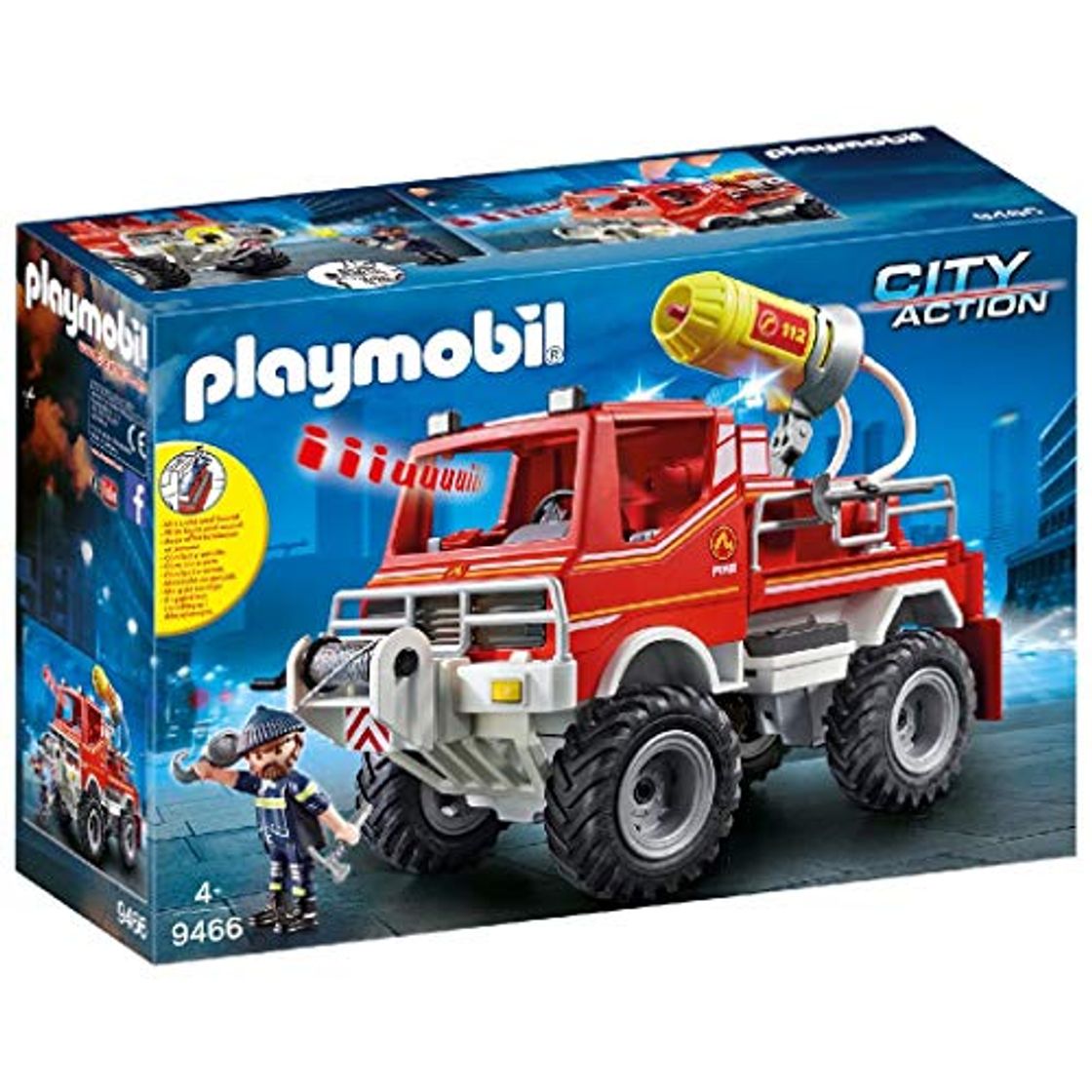 Product PLAYMOBIL City Action Todoterreno con Efectos de Luz y Sonido, a Partir