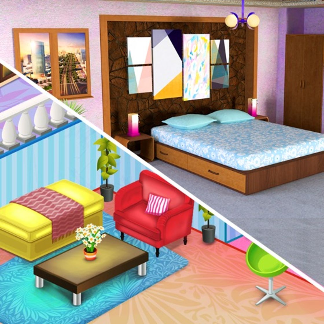 App Design My Home 3D House Fliper
