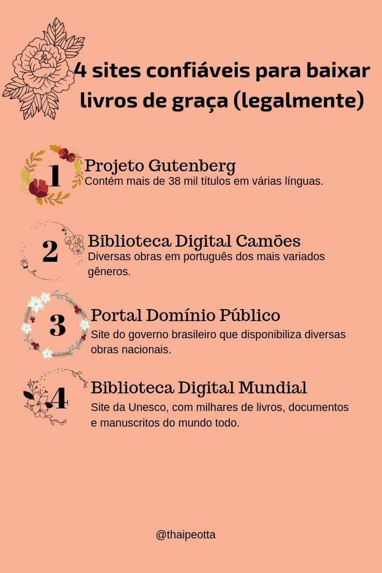 Fashion Sites para baixar livro de graça legalmente