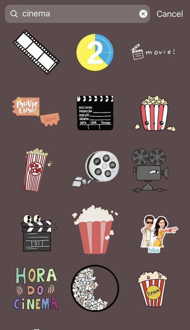 Gif para personalizar seu story