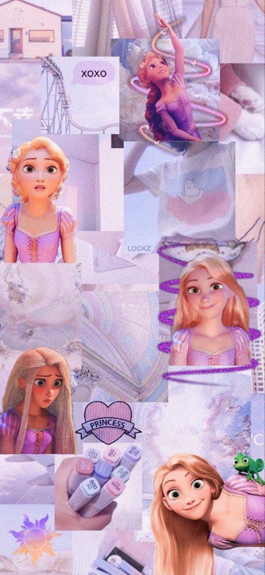 Moda Wallpaper 💛Rapunzel💛