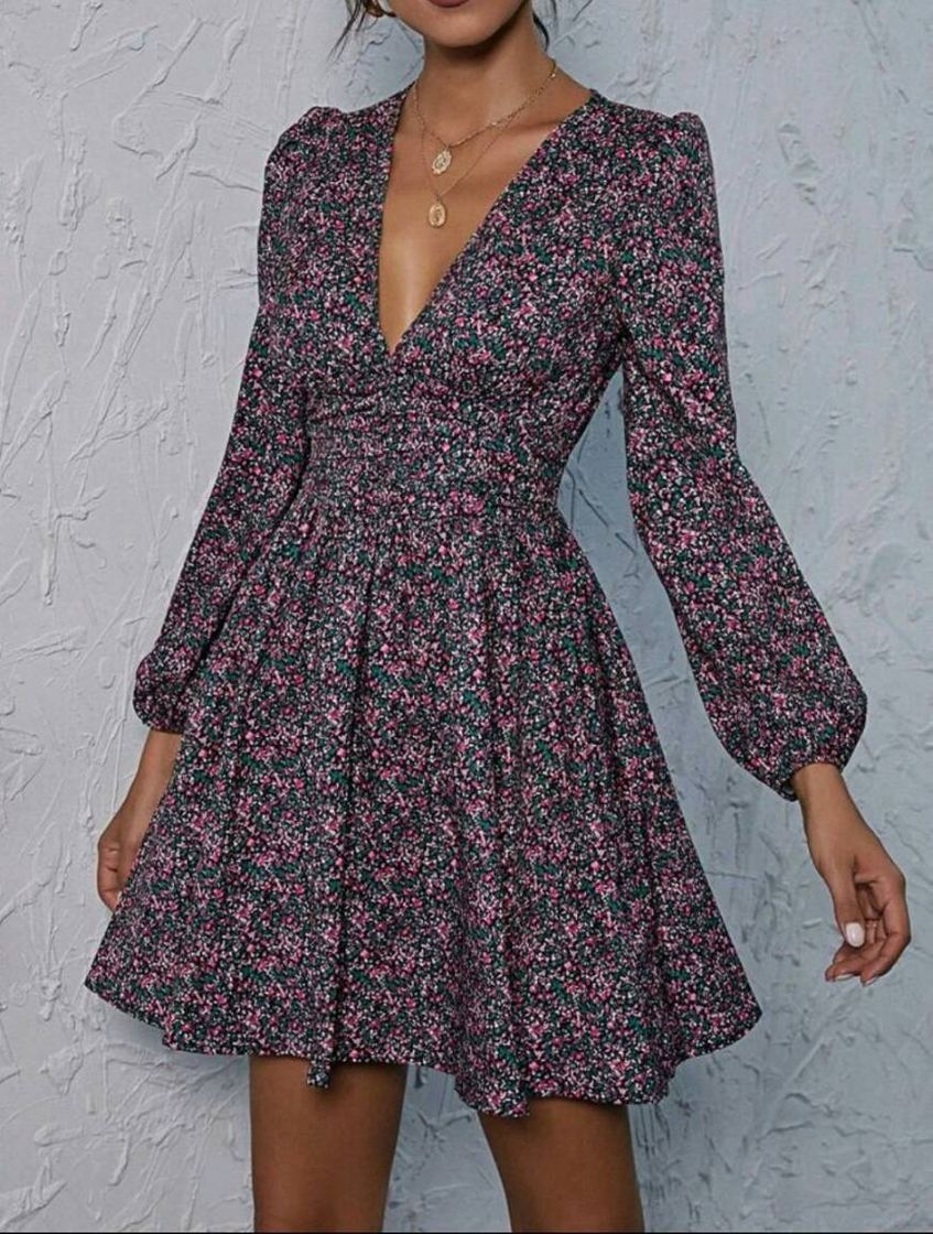 Fashion Vestido boho floral