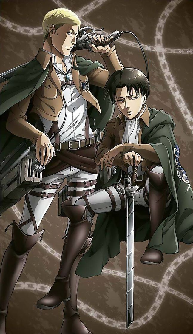 Social Erwin Smith and Levi Ackerman