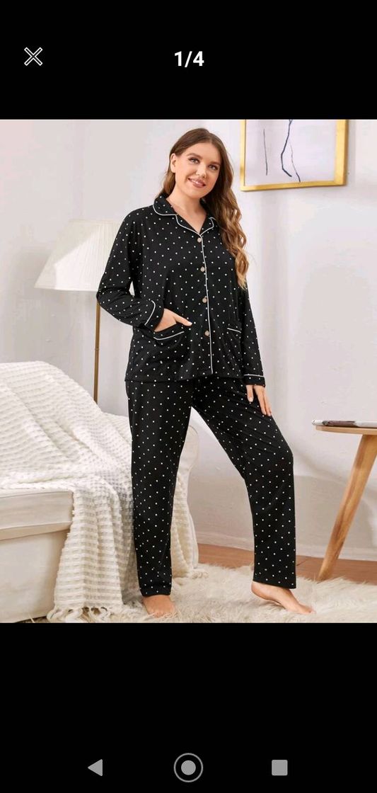 Moda Pijama plus size