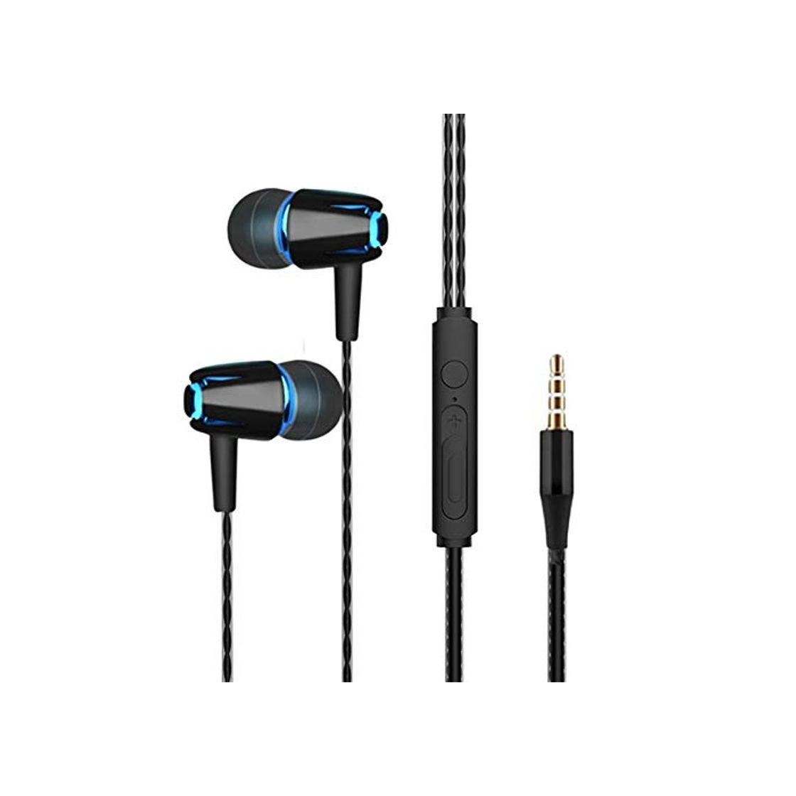 Producto OIUYT En la Oreja los Auriculares de 3,5 mm con el micrófono