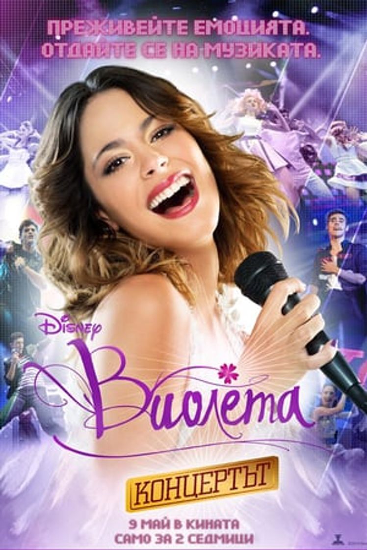 Movie Violetta: La emoción del concierto