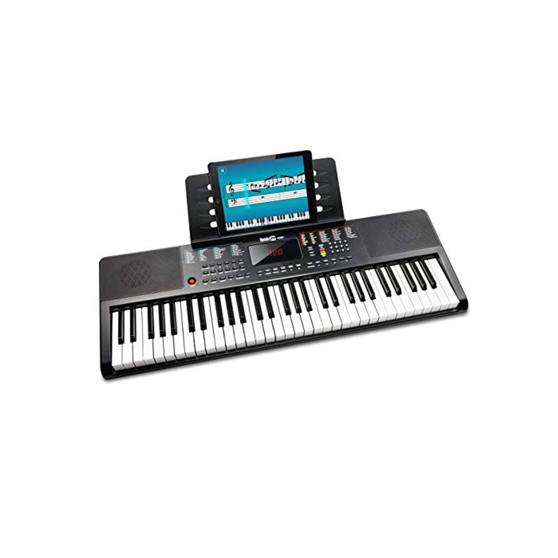 Producto RockJam 61 tecla del teclado de piano con el soporte de la