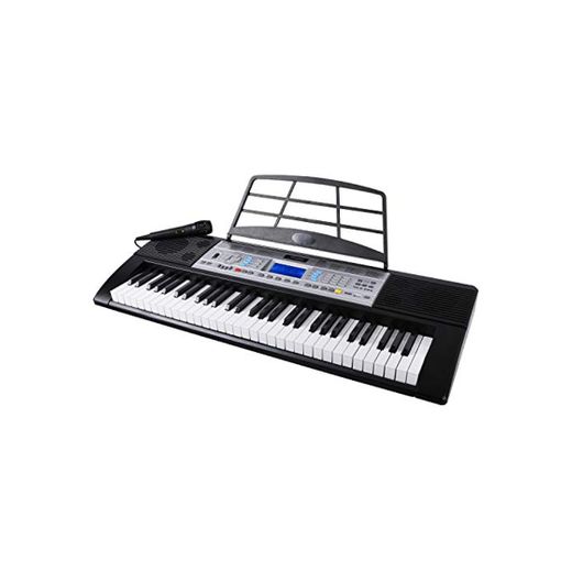 Mugig MLS-939 Piano Electrico de 61 Teclas con Pantalla LCD multifunción
