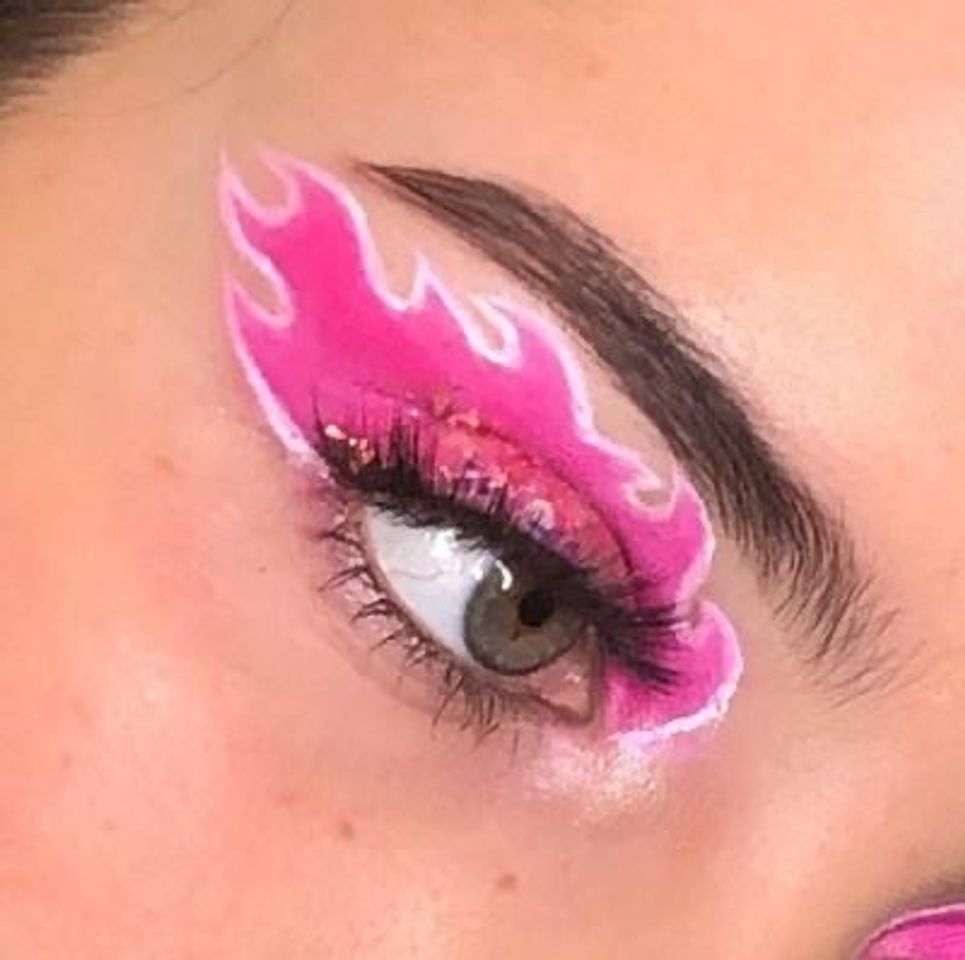 Moda Pink flames 