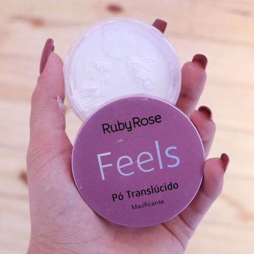 Pó Translúcido Feels Ruby Rose 