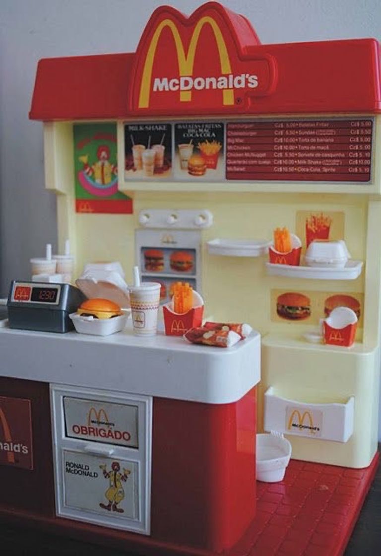 Producto Brinquedo Lanchonete McDonald’s 1987