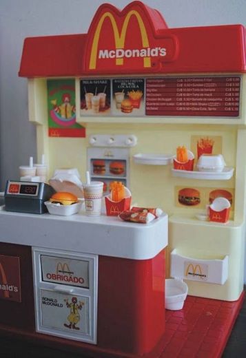 Brinquedo Lanchonete McDonald’s 1987