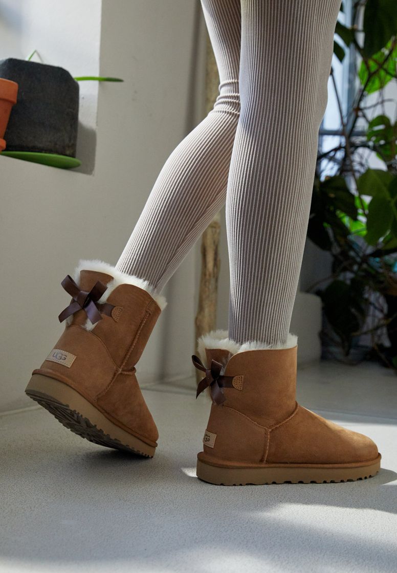 Moda UGG W Bailey Bow II, Botas para Mujer, Marrón