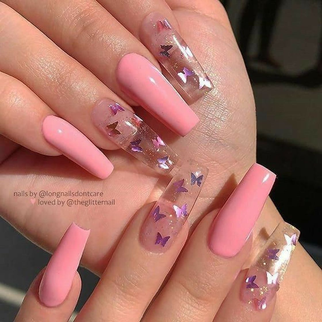 Fashion Pink nails