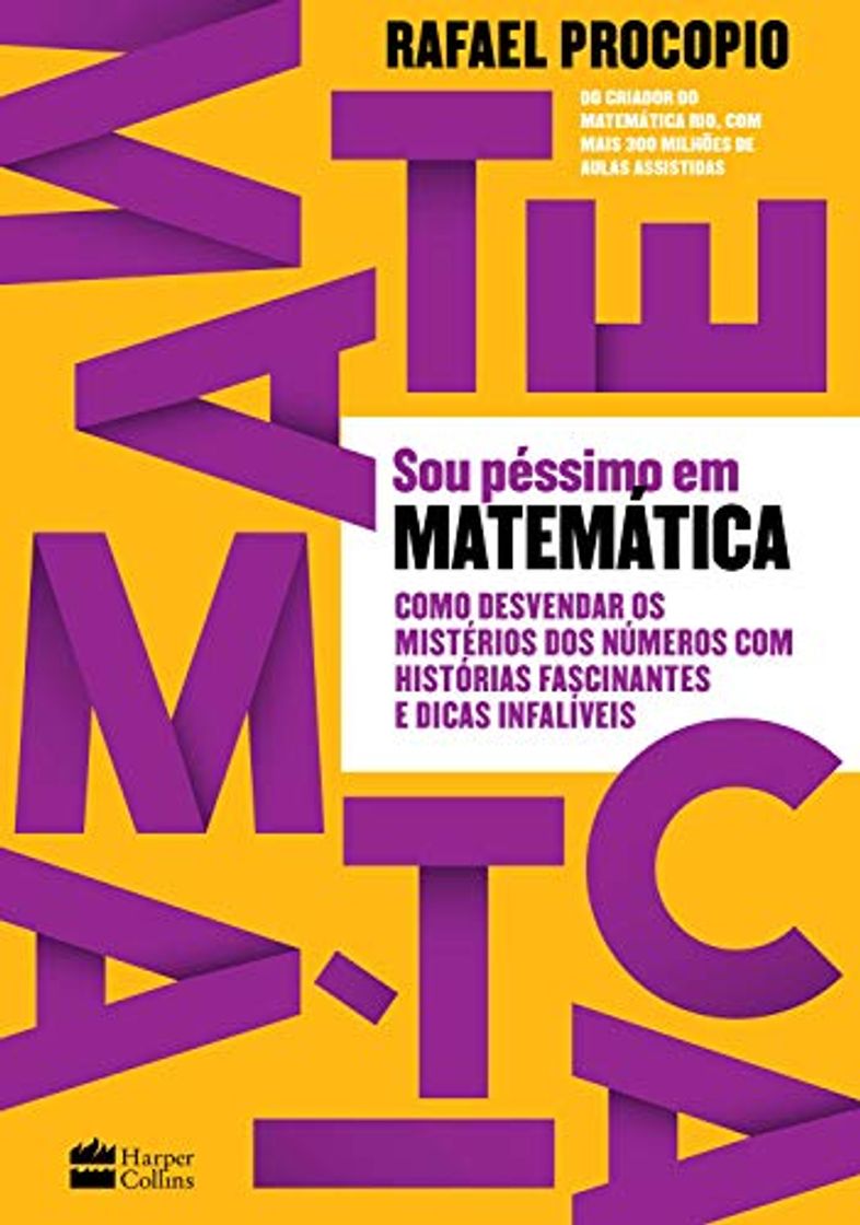 Book Sou péssimo em matemática: como desvendar os mistérios dos números com histórias fascinantes e dicas infalíveis