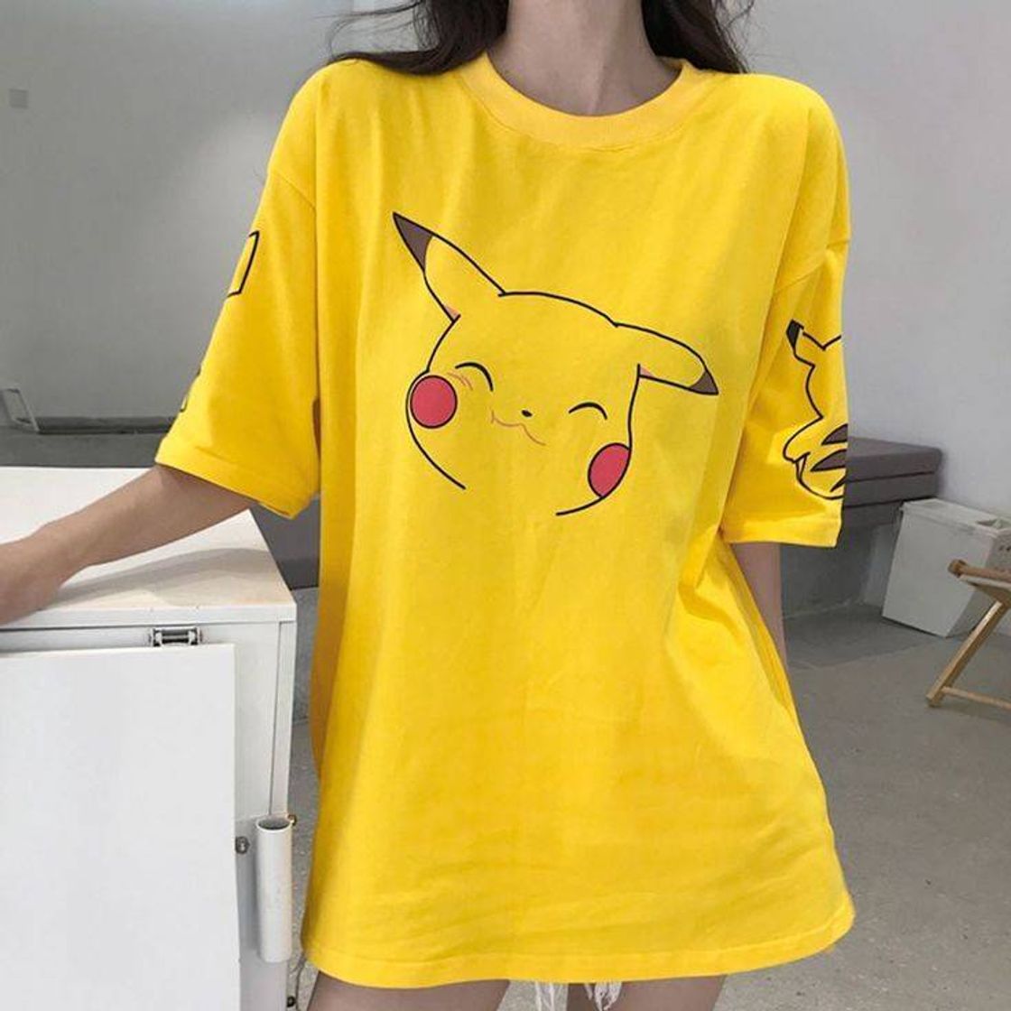 Fashion Camiseta do pikachu por R$84,87