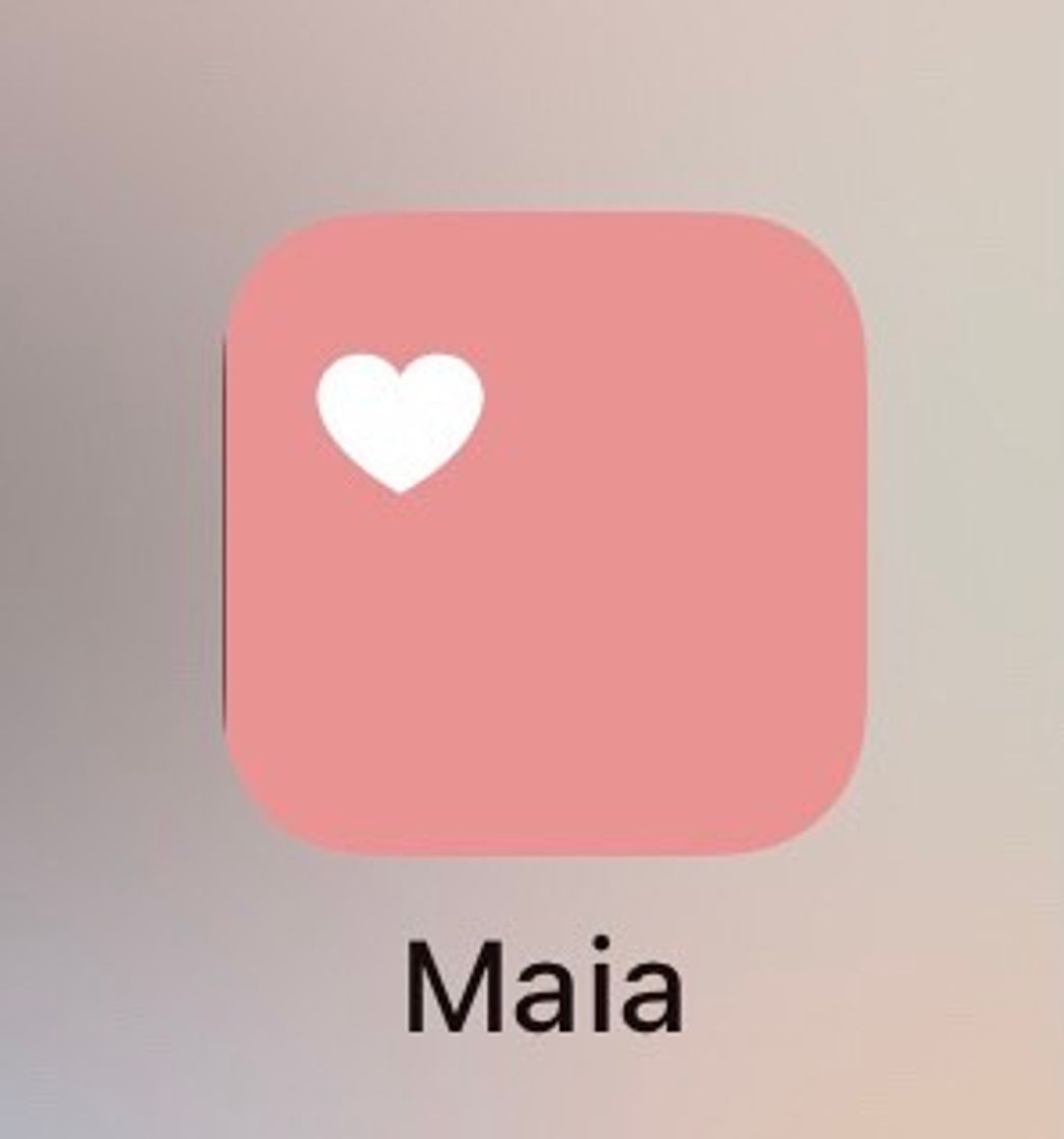 App Maia - Controlador menstrual.