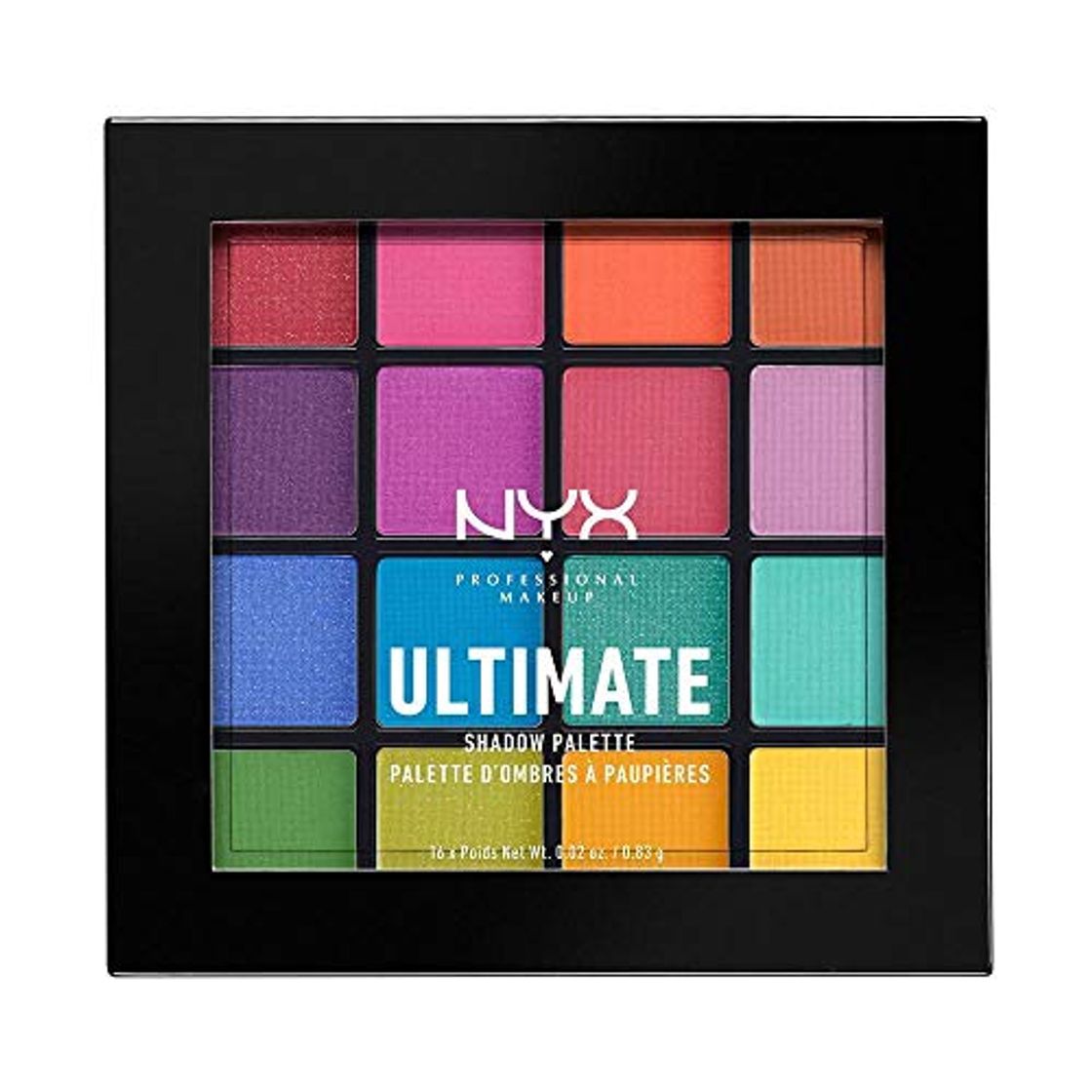 Social NYX Professional Makeup Paleta de Sombra de Ojos Ultimate Shadow Palette