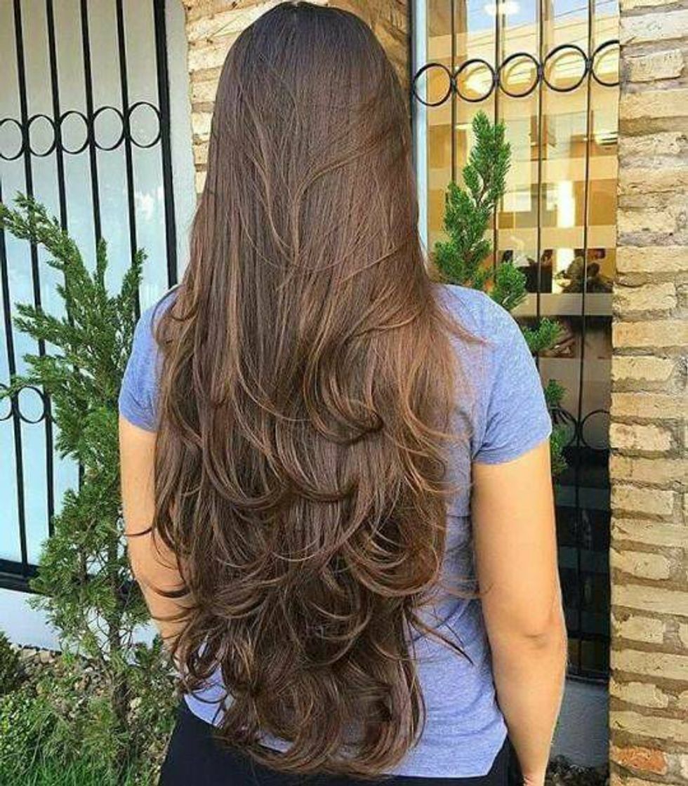 Moda Cabelo longo