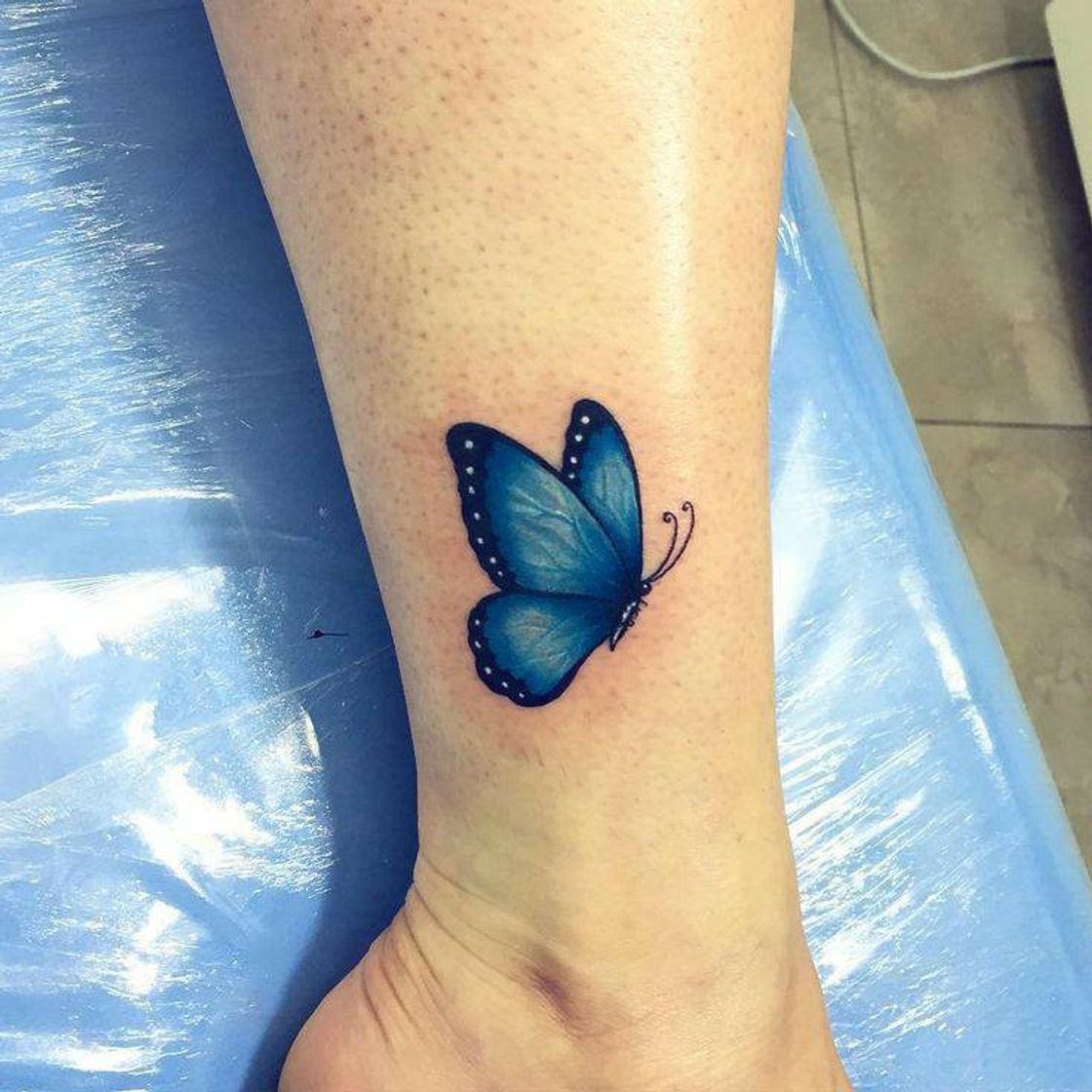 Fashion Tatuagem- Borboleta azul 🦋