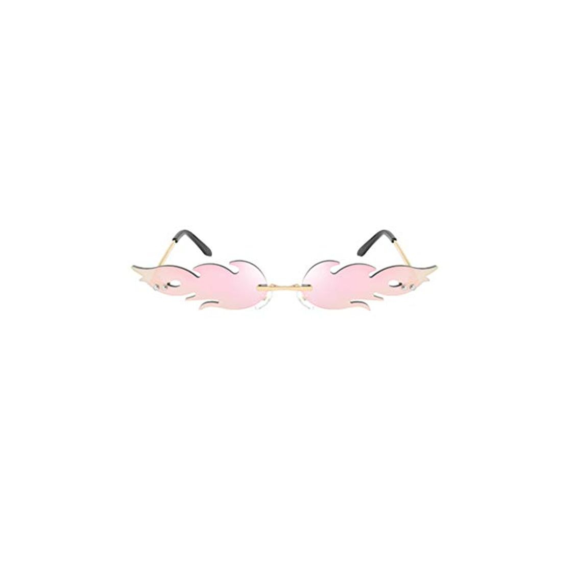 Social TOYANDONA 1Pcs Gafas de Sol de Llama de Moda Gafas de Sol